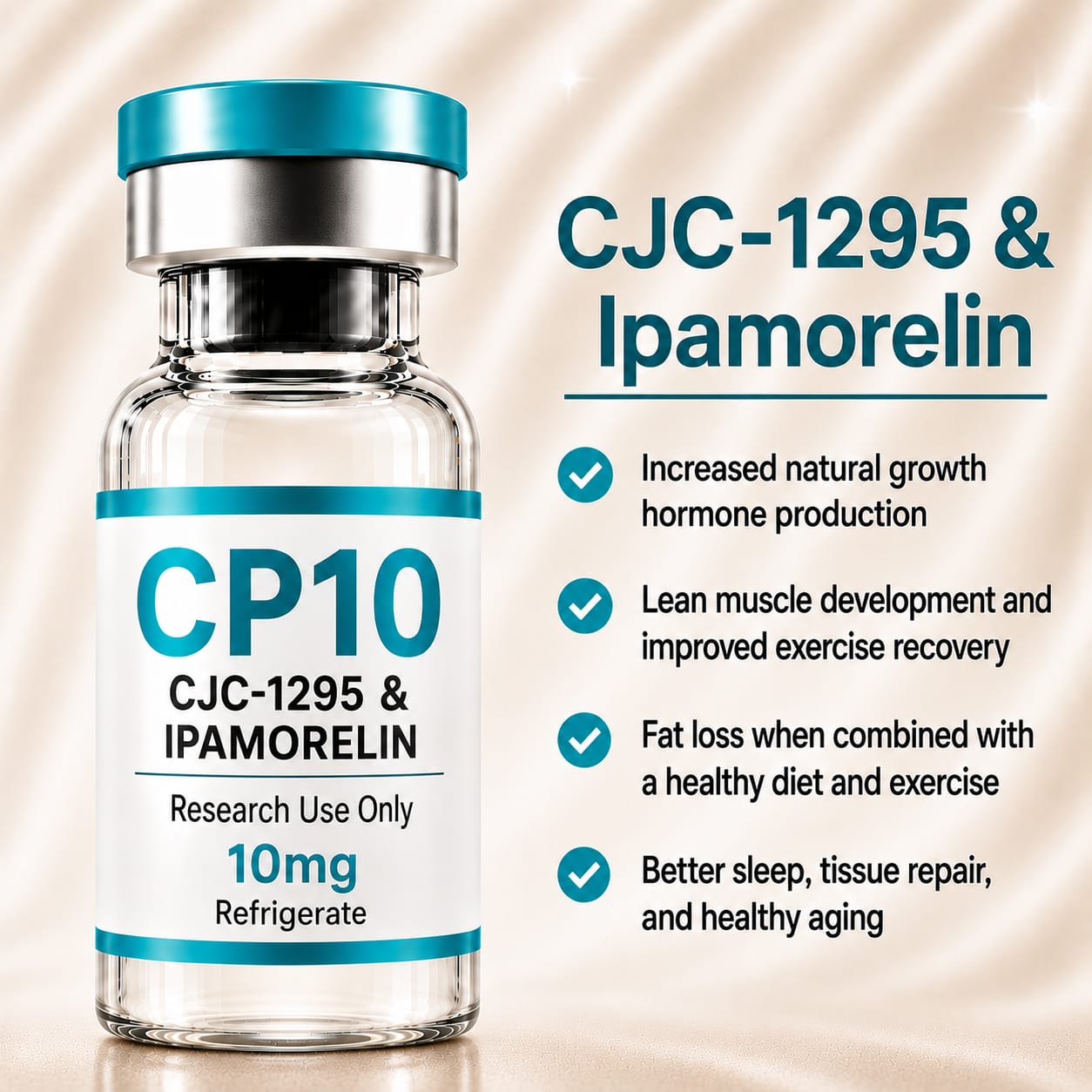 CP10 - CJC-1295 + IPAMORELIN BLEND